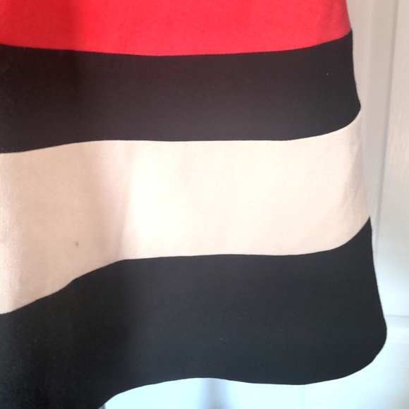 Red, Black and Cream A-line Dress by Coast (US size 8) - Picture 5 of 7